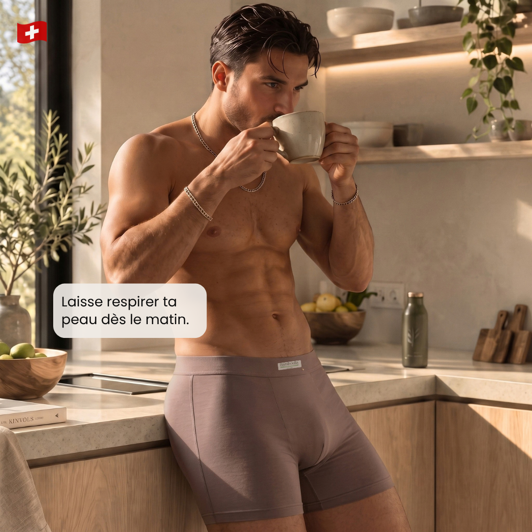Boxers en fibre de bambou